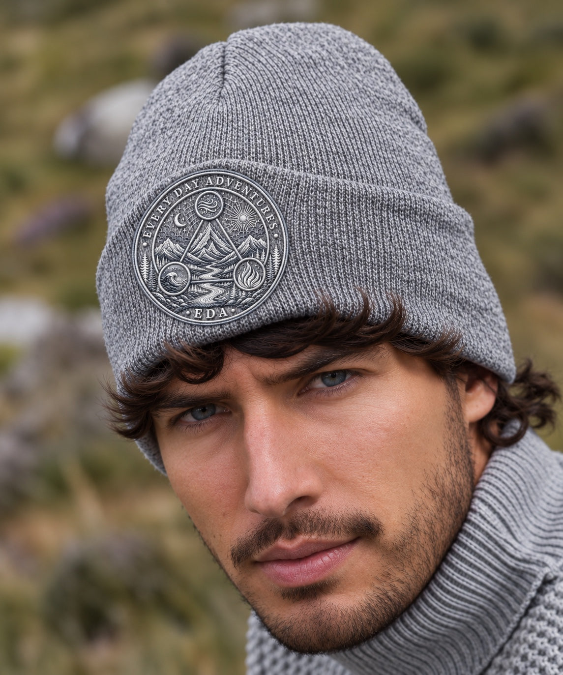 EDA Explorer Beanie grey front view