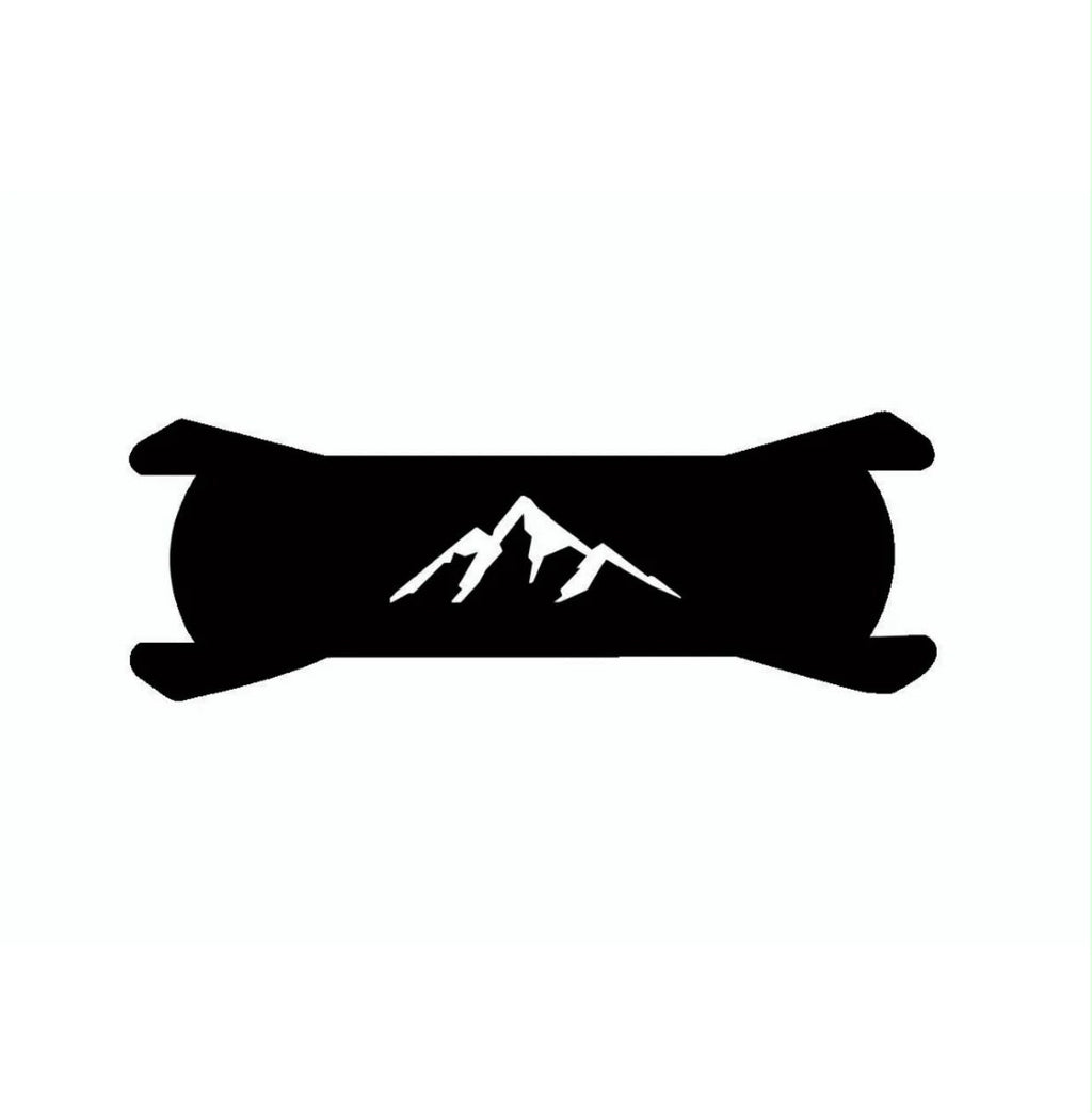 Peak Performance nasal strip with mountain logo
