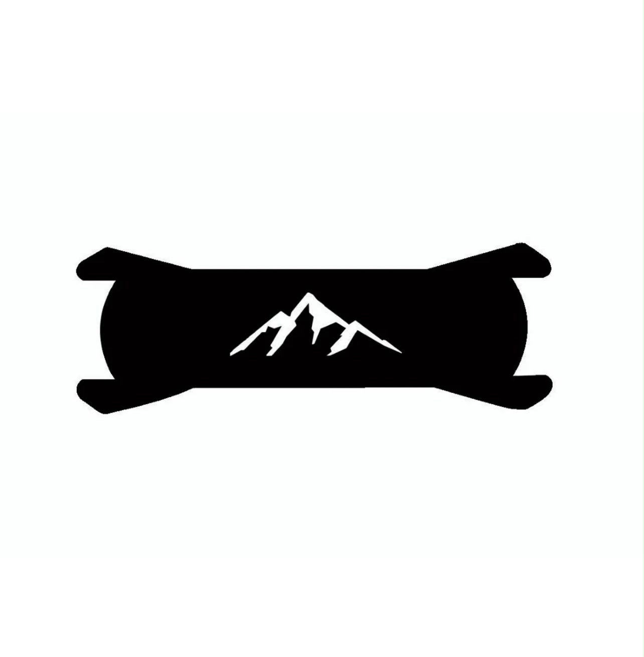 Peak Performance nasal strip with mountain logo